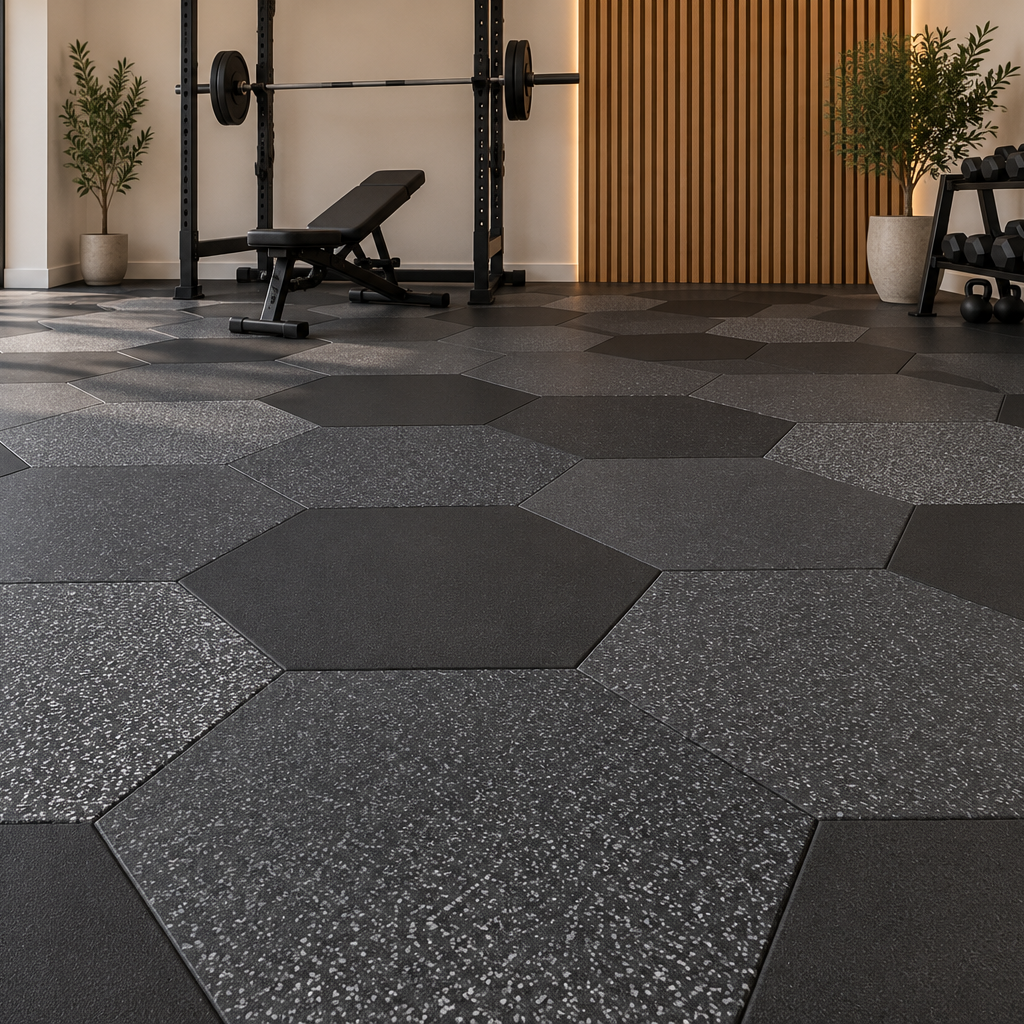 Sprung Konnecta Hextra tile - 20mm - 4 Colours