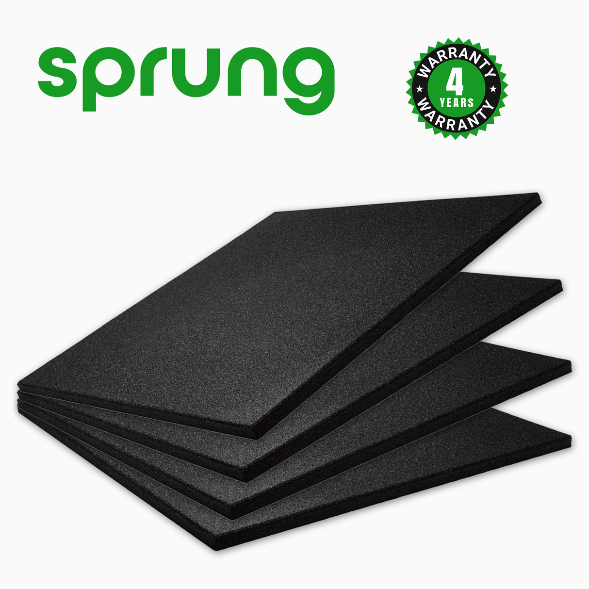 30mm Sprung PRO Anti-Shock Gym Floor Tile