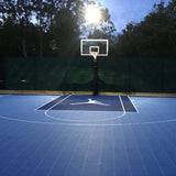 Basketball Court Flooring System - Half Court | Includes Court Markings  Sprung Gym Flooring   