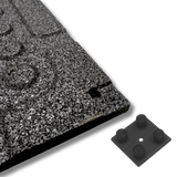 Onyx EPDM Premium Rubber Gym Tiles | 20mm