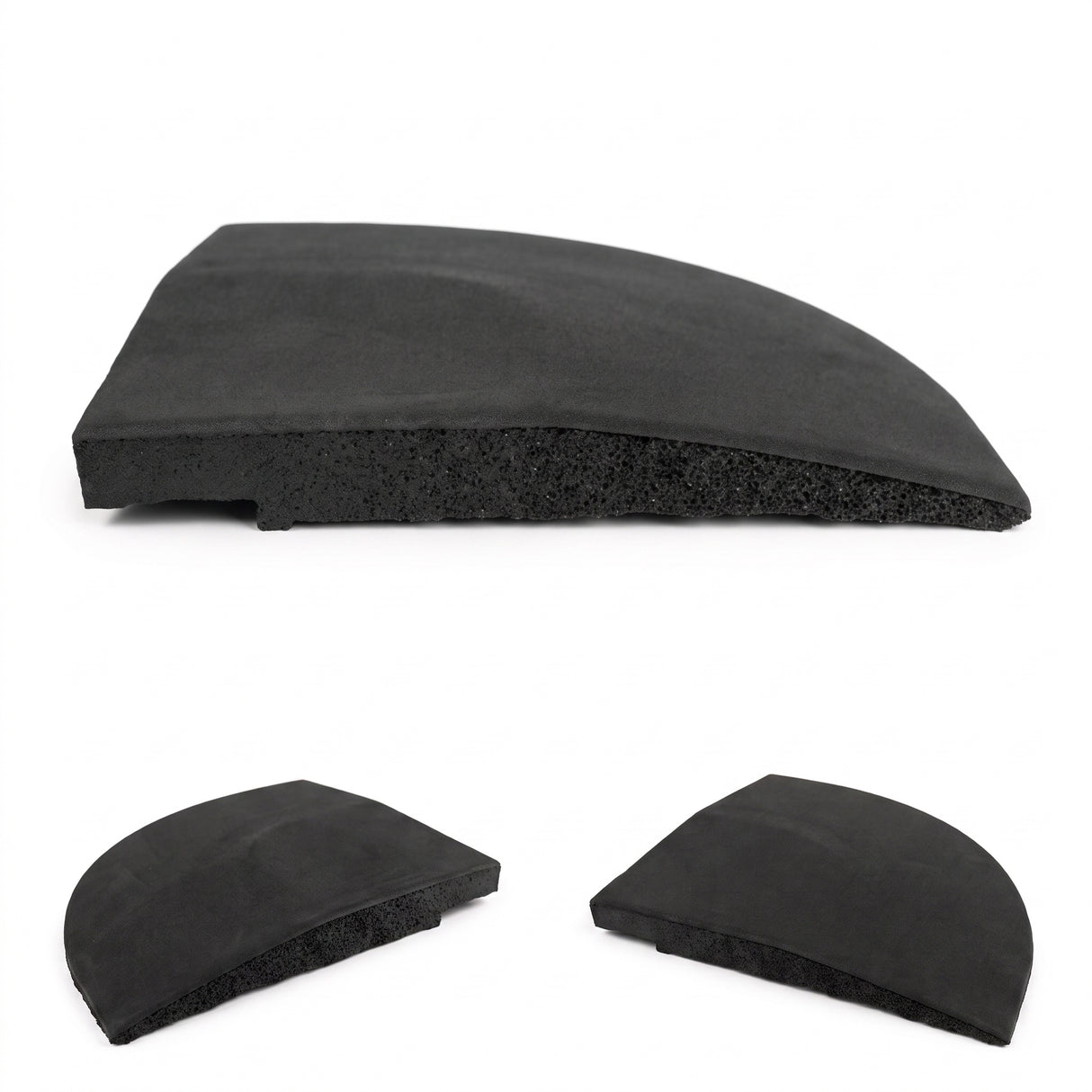 20mm Onyx EPDM Rubber Gym Tiles