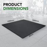 20mm Rubber PRO Gym Flooring | Heavy-Duty, Smooth Top Surface  – UK’s Highest Rated