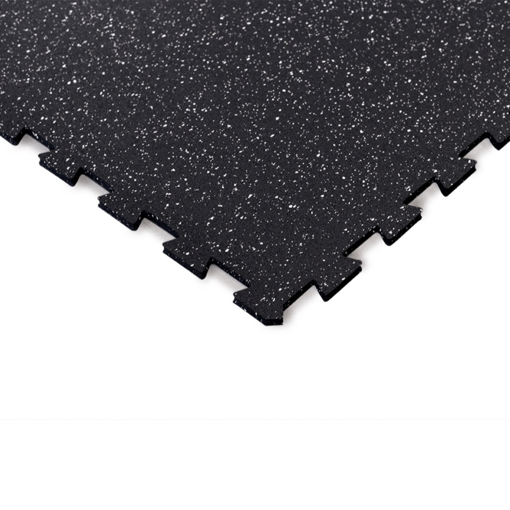 Fleckz Puzzle Interlocking Gym Flooring Jigsaw Tiles - 600 mm x 600 mm - Sprung Gym Flooring