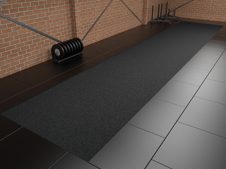 Sprung Plain Colour Uni Indoor Sprint Track - 2m Wide
