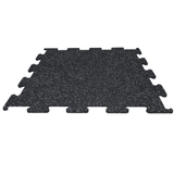 Grey Flecked Puzzle Interlocking Gym Flooring Jigsaw Mats - 3 Thickness Options GYM FLOORING Sprung Gym Flooring