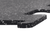 Grey Flecked Puzzle Interlocking Gym Flooring Jigsaw Mats - 3 Thickness Options GYM FLOORING Sprung Gym Flooring