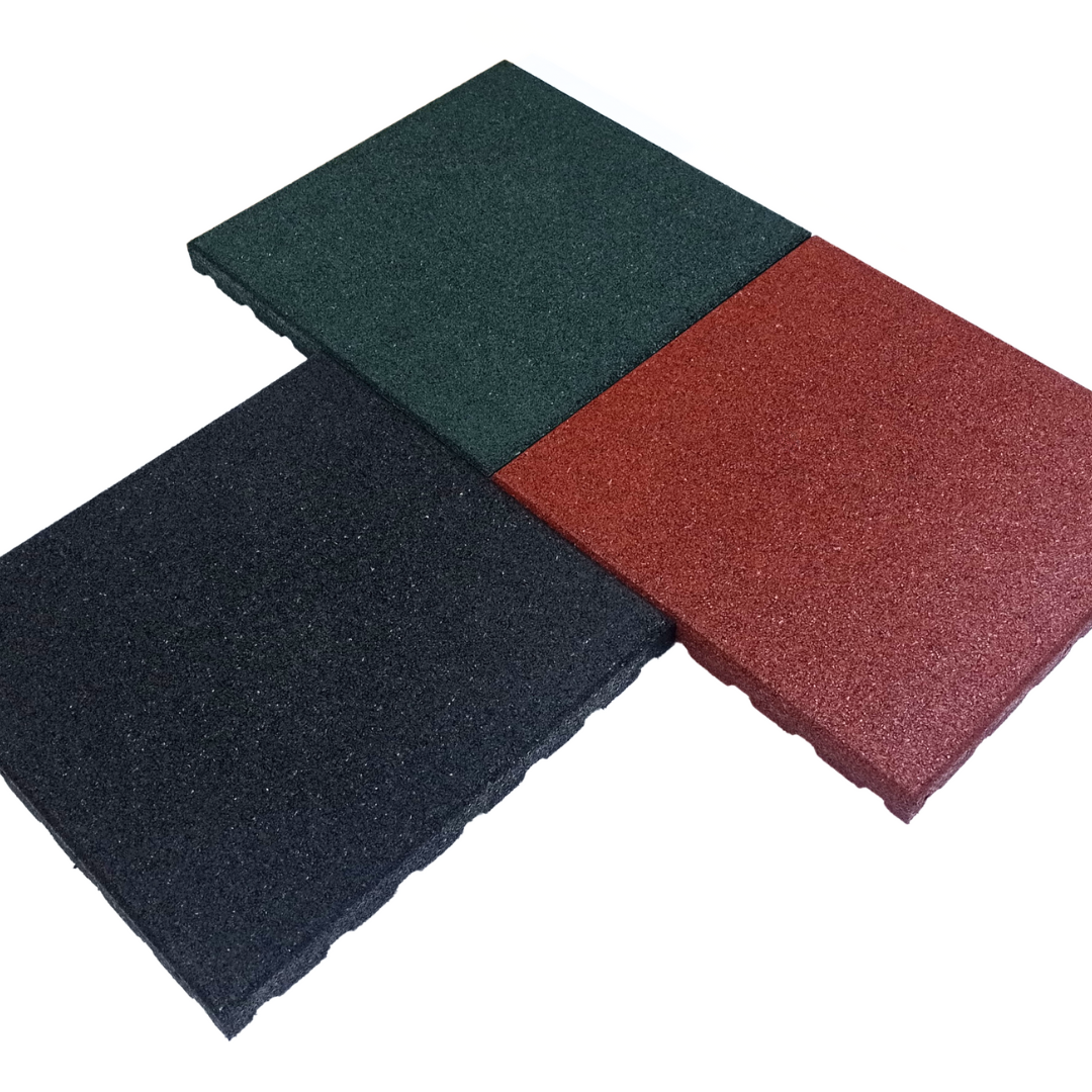 Rubber Gym Mat - 40mm in 3 colours