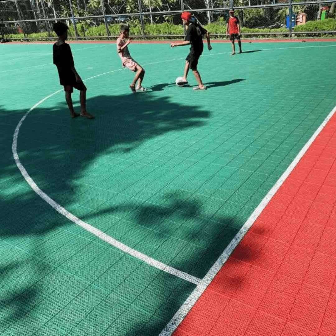 Futsal Outdoor Court System | Includes Court Markings â Sprung Gym Flooring