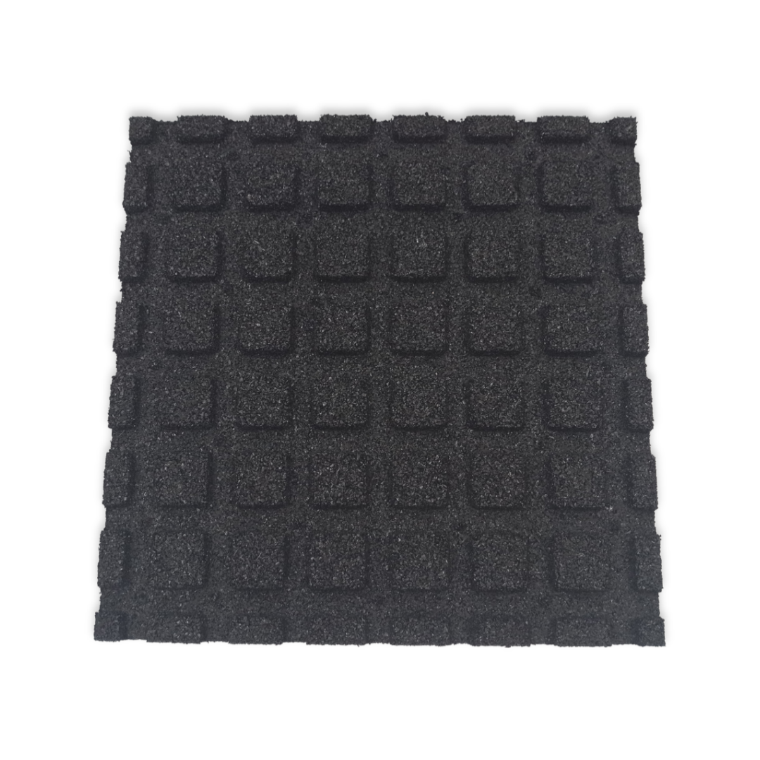 SURPLUS STOCK 40mm Rubber Outdoor Patio Tiles  - Green