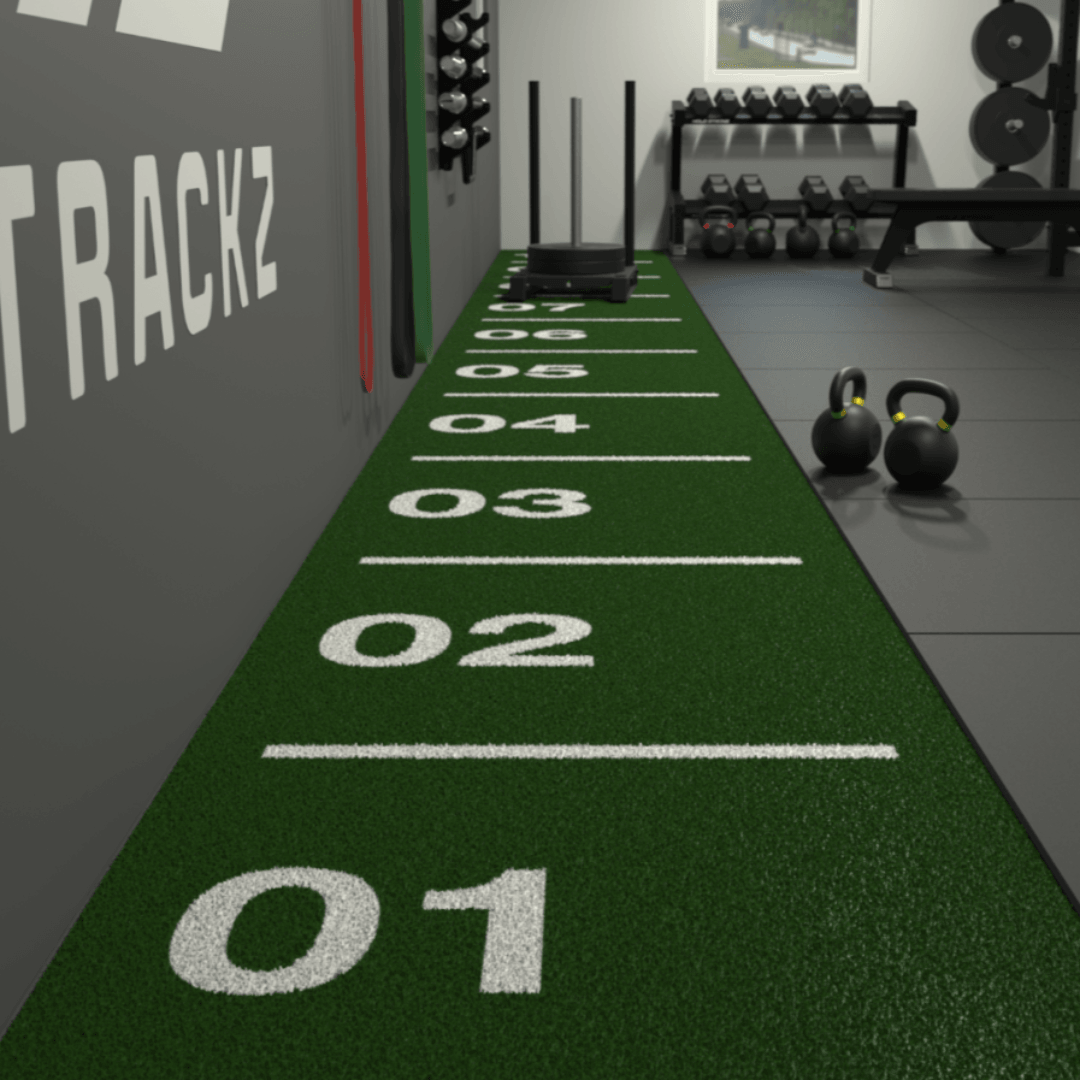 Sprung CORE Speed Track with Markings - 10mm x 1m x 10m length | 3 Colours