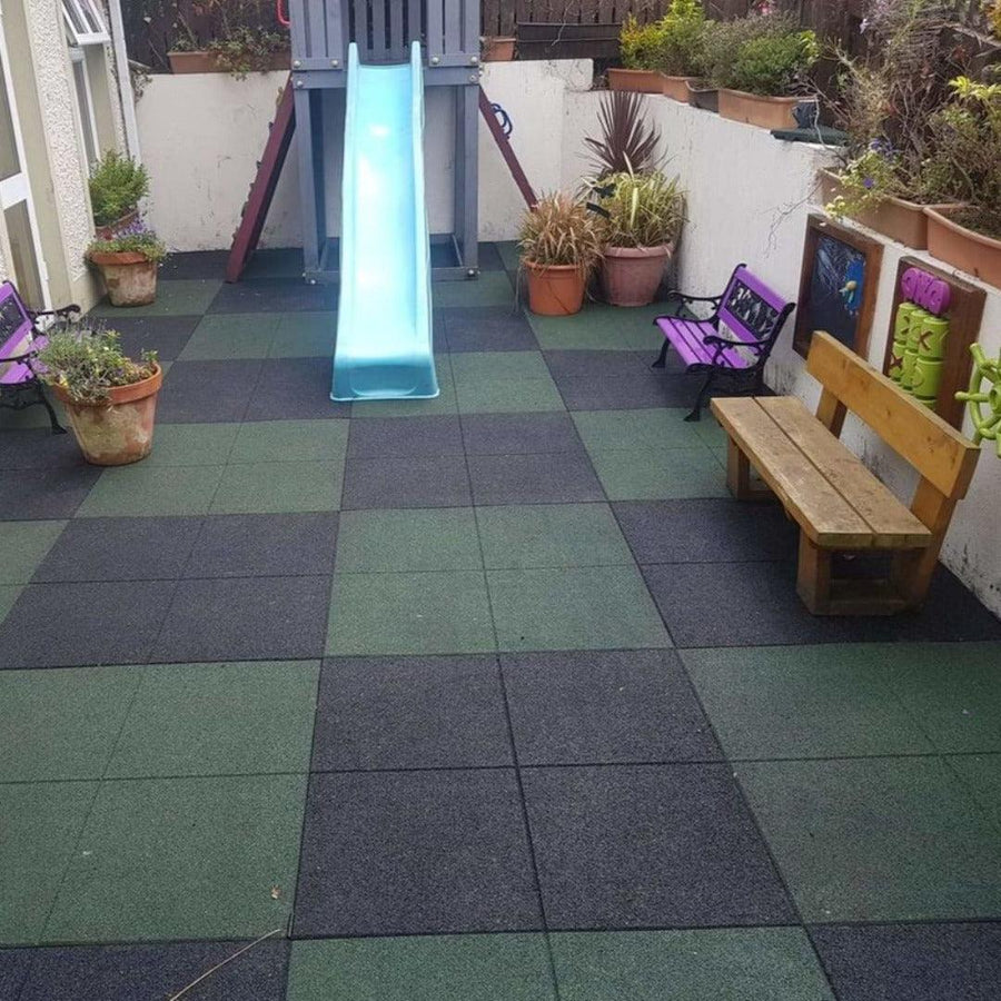 Rubber Paving Slabs | Outdoor Surfacing Rubber Pavers