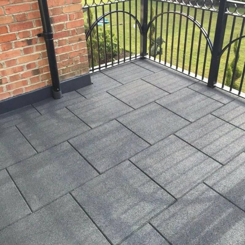 Safety Playground Rubber Tiles - 40 mm - GymFloors
