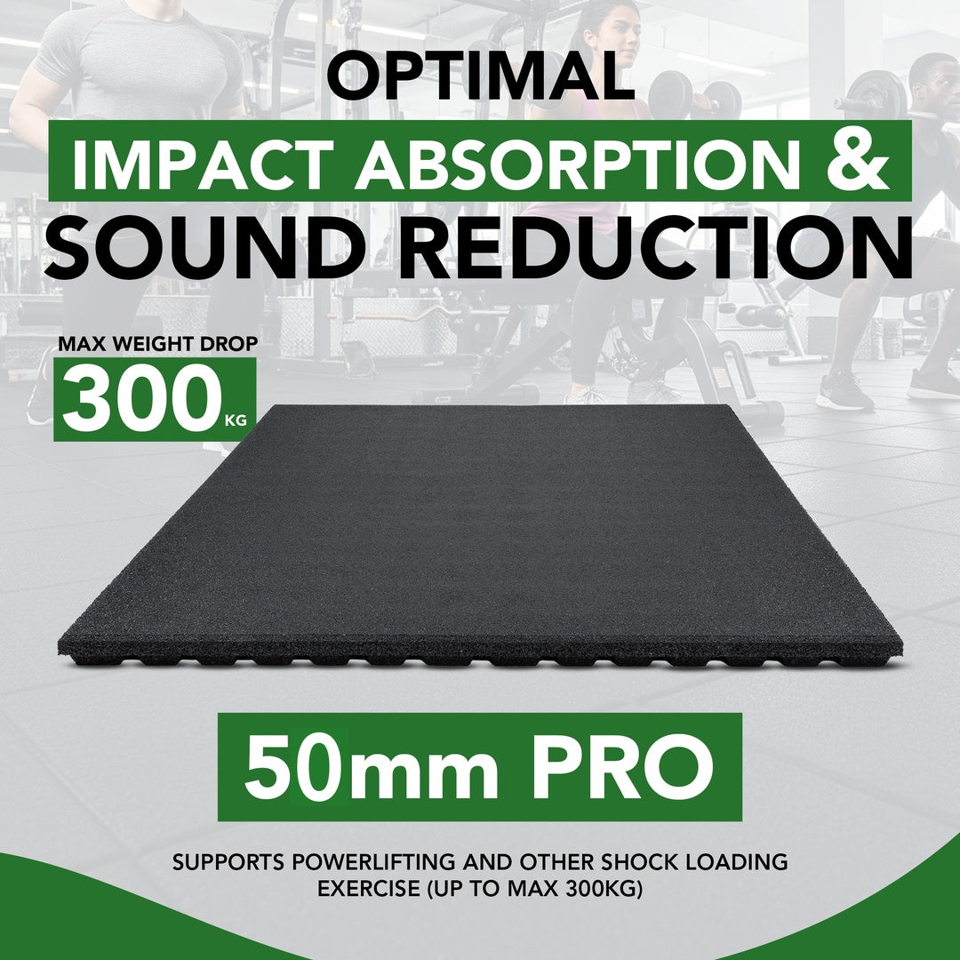 50mm PRO Anti-Shock Gym Mats