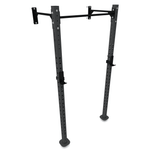 Wall Mounted Rig / Squat Rack (Modular)  SuperStrong Fitness 1 Bay Grey 