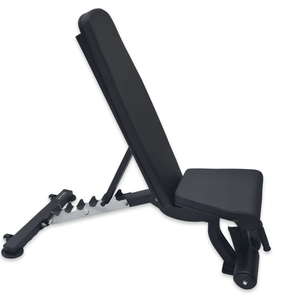 Heavy Duty Adjustable Weight Bench with Leg Support - GymFloors