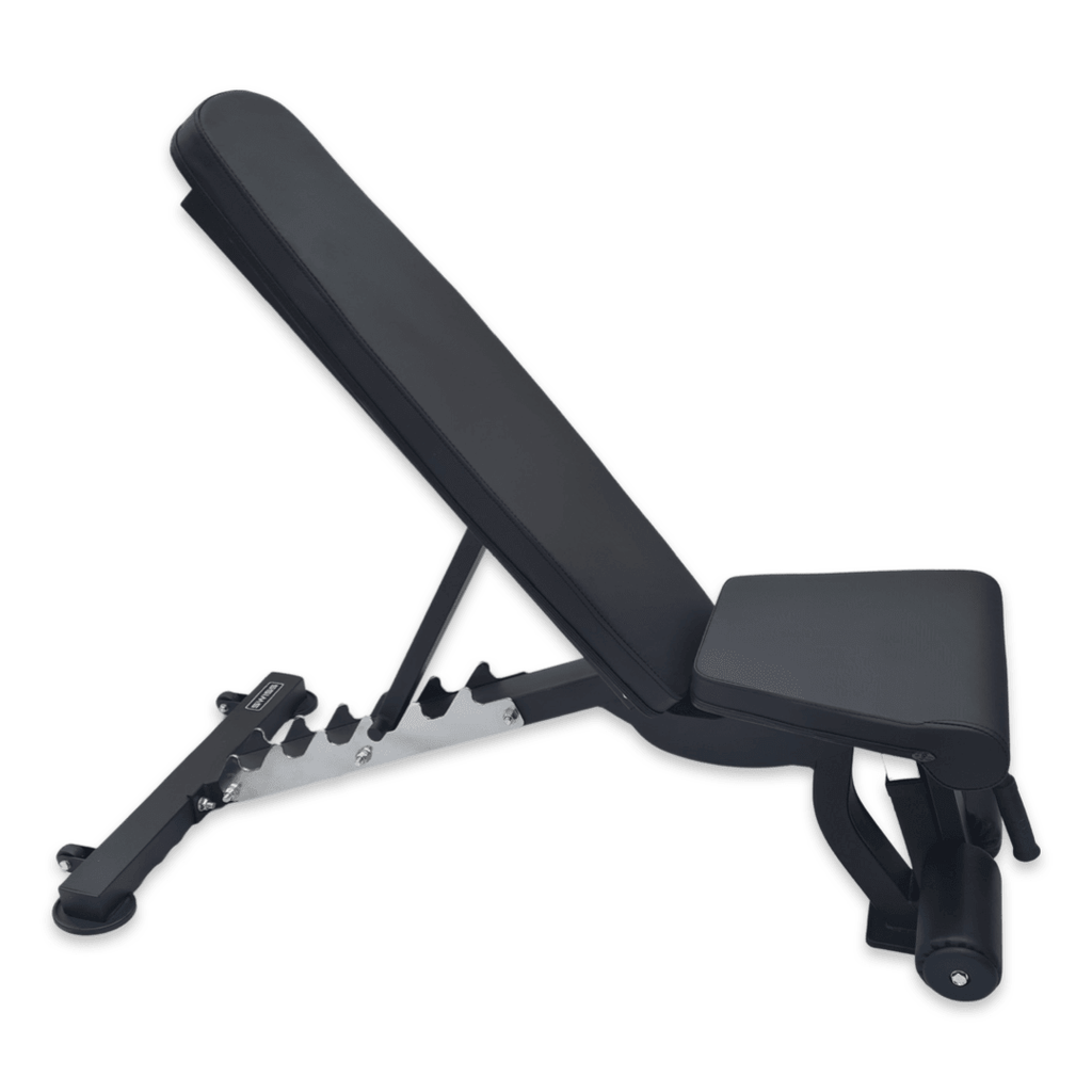 Heavy Duty Adjustable Weight Bench with Leg Support - GymFloors