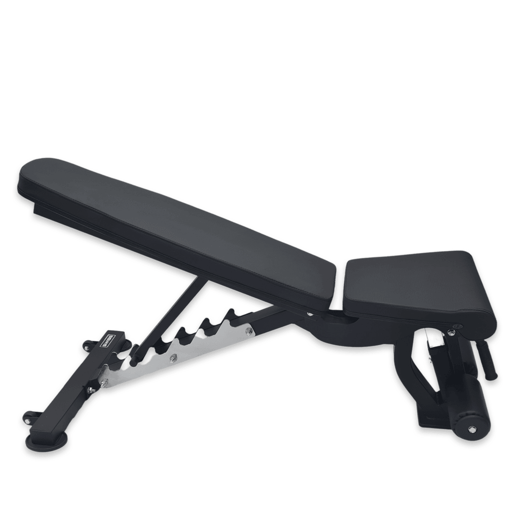 Heavy Duty Adjustable Weight Bench with Leg Support - GymFloors