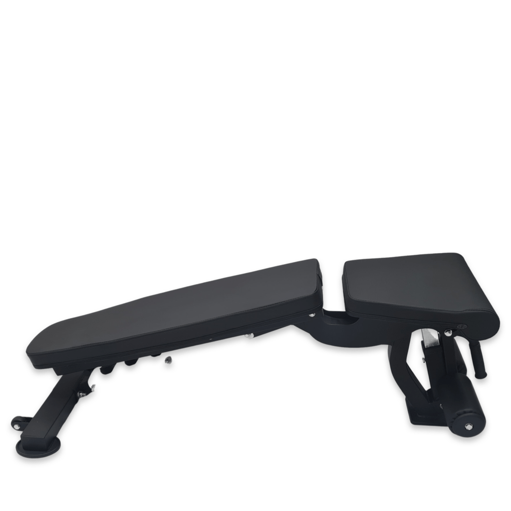 Heavy Duty Adjustable Weight Bench with Leg Support - GymFloors