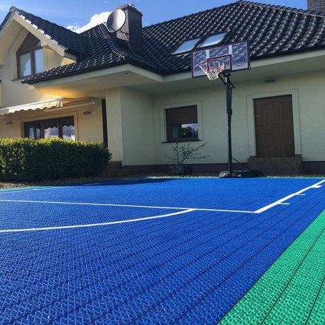Modular gym top flooring