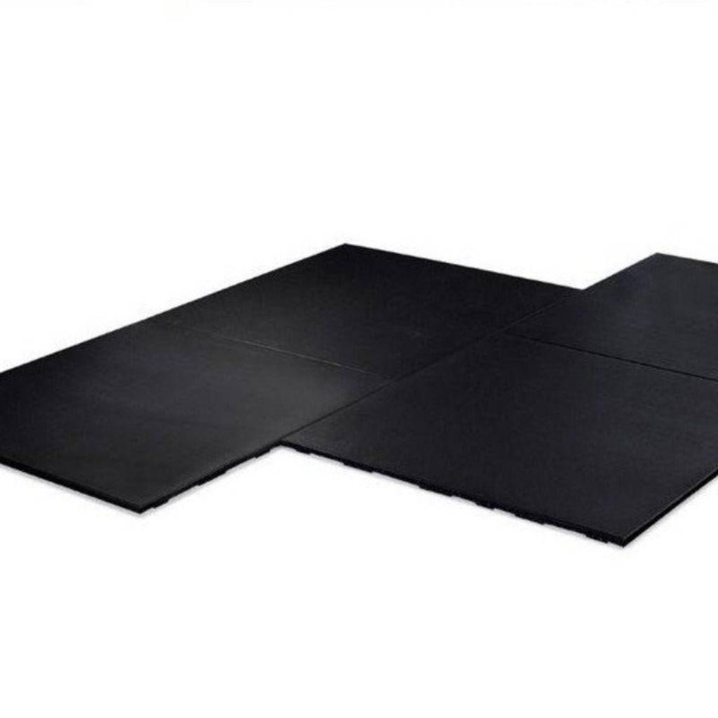 Sprung Konnecta Velvet Black Premium Gym Mats - 20mm (1000mm x 1000mm) & 30mm (500mm x 1000mm) - Sprung Gym Flooring