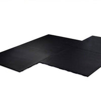 Thumbnail for Sprung Konnecta Velvet Black Premium Gym Mats - 20mm (1000mm x 1000mm) & 30mm (500mm x 1000mm) - Sprung Gym Flooring
