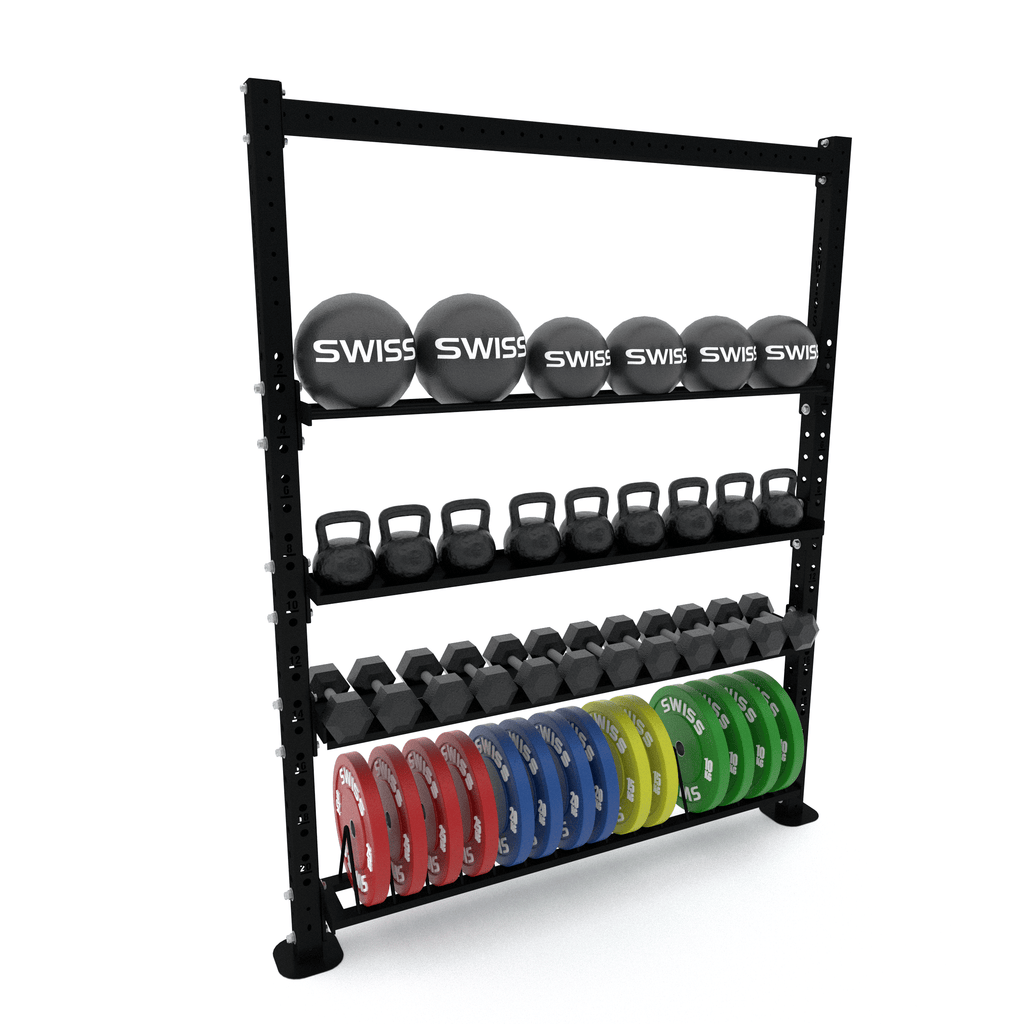 Squat Rack Modular Shelf Add-Ons - GymFloors