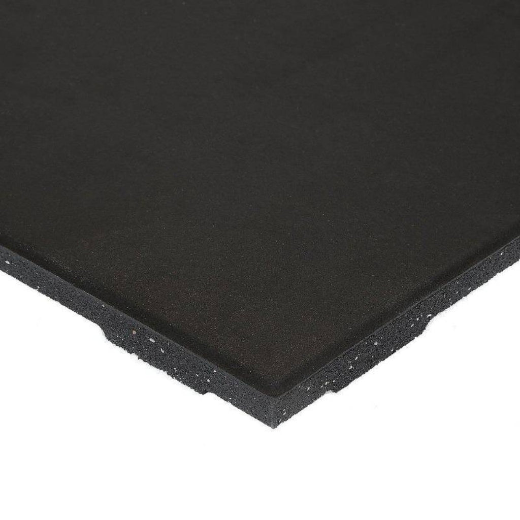 Sprung Konnecta Velvet Black Premium Gym Mats - 20mm (1000mm x 1000mm) & 30mm (500mm x 1000mm) - Sprung Gym Flooring