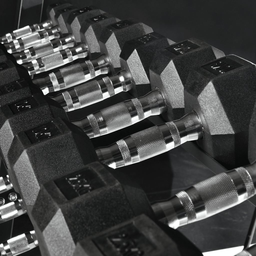 Hex Dumbbell Set 2.5kg-40kg 16 Pairs 2.5kg increments - GymFloors