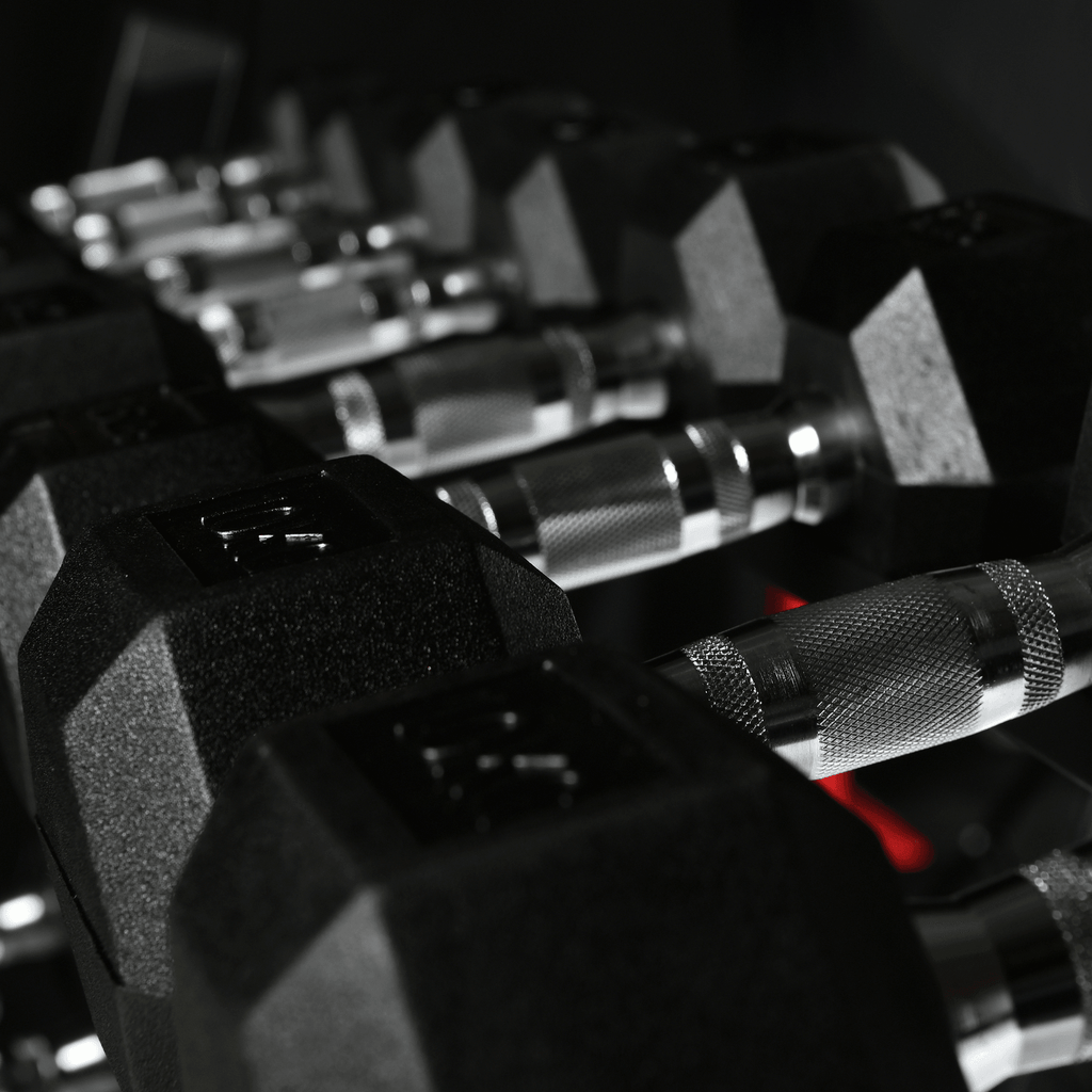 Hex Dumbbell Set 2.5kg-40kg 16 Pairs 2.5kg increments - GymFloors