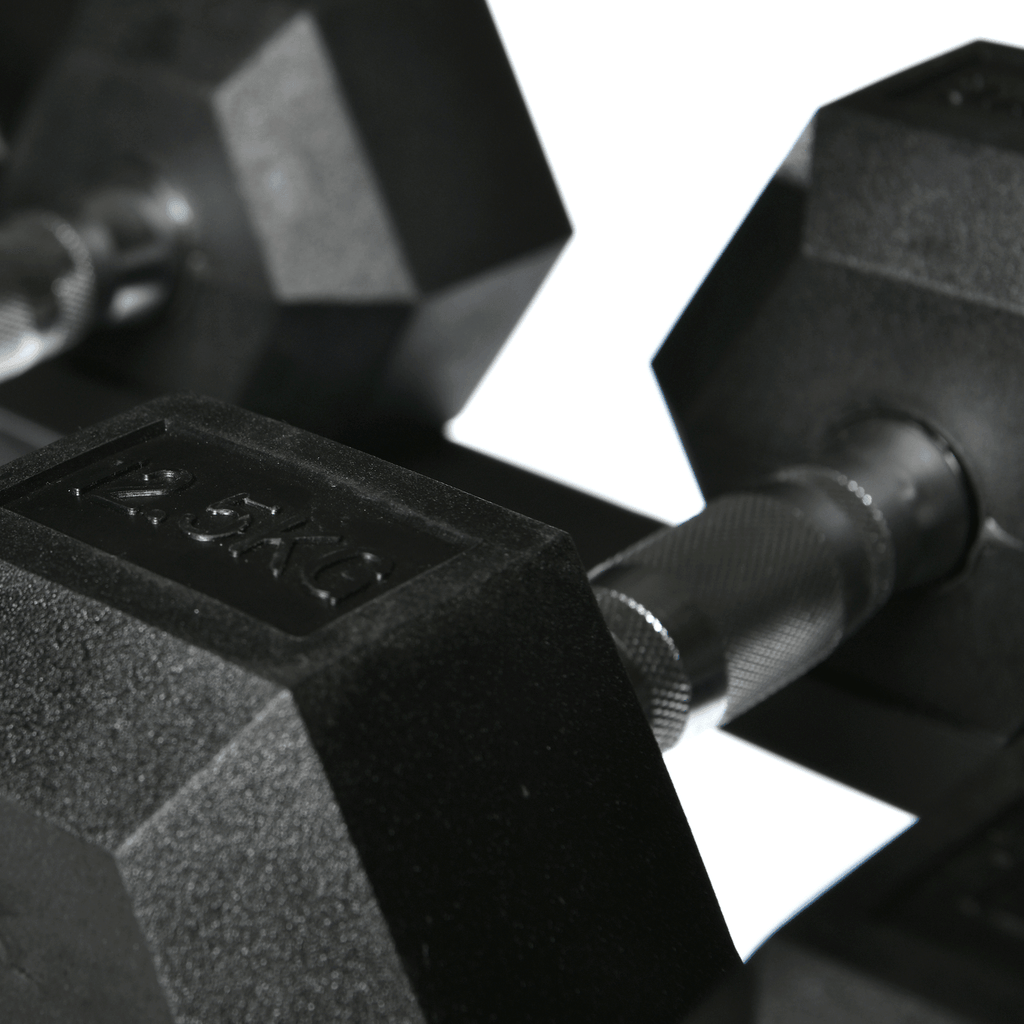 Hex Dumbbell Set 2.5kg-40kg 16 Pairs 2.5kg increments - GymFloors