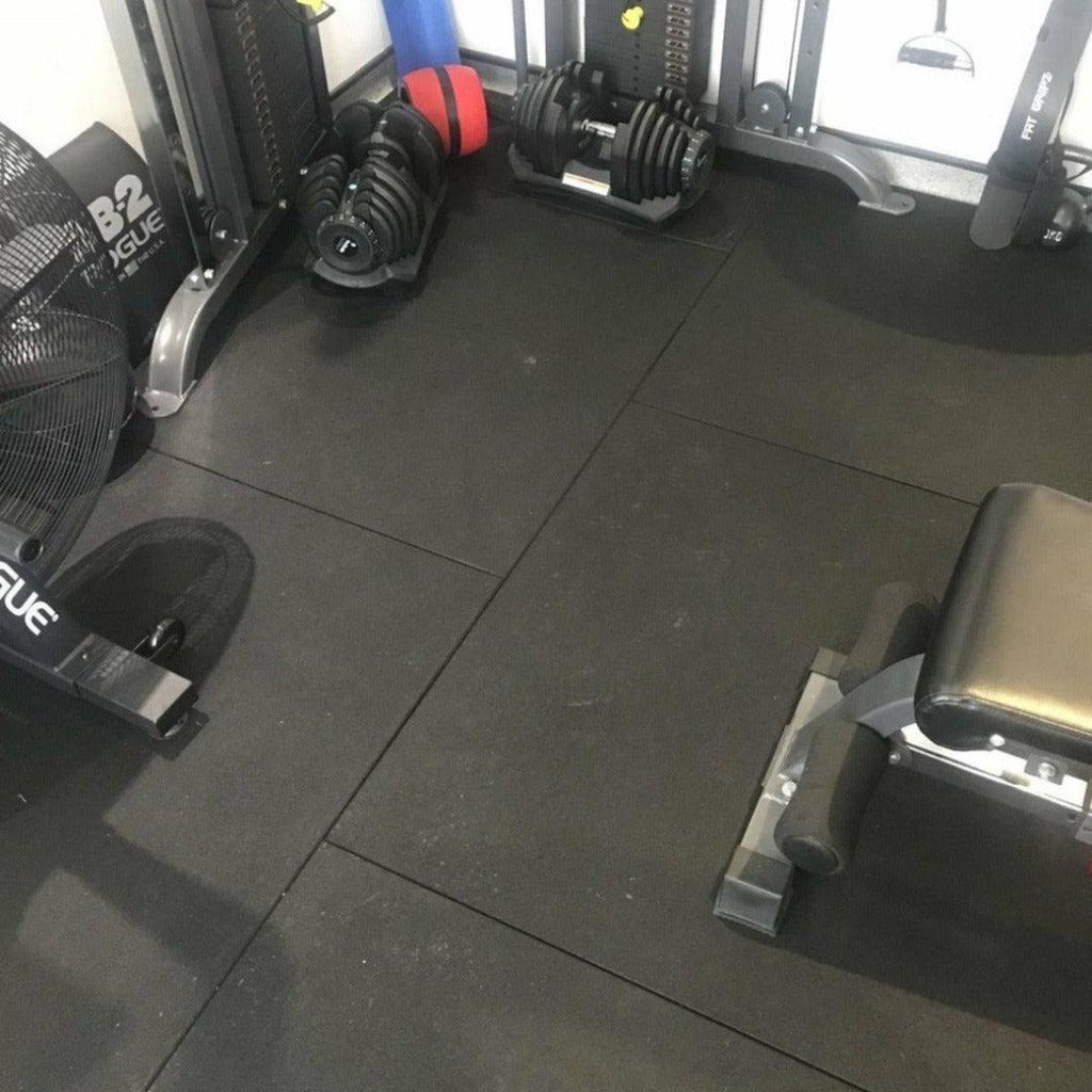 20mm Sprung Rubber Heavy Duty Gym Flooring - GymFloors