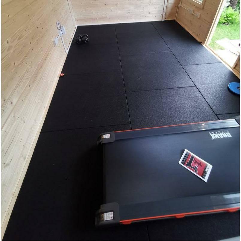 Sprung CrossFit Heavy Duty Gym Flooring Tile - 30mm - GymFloors