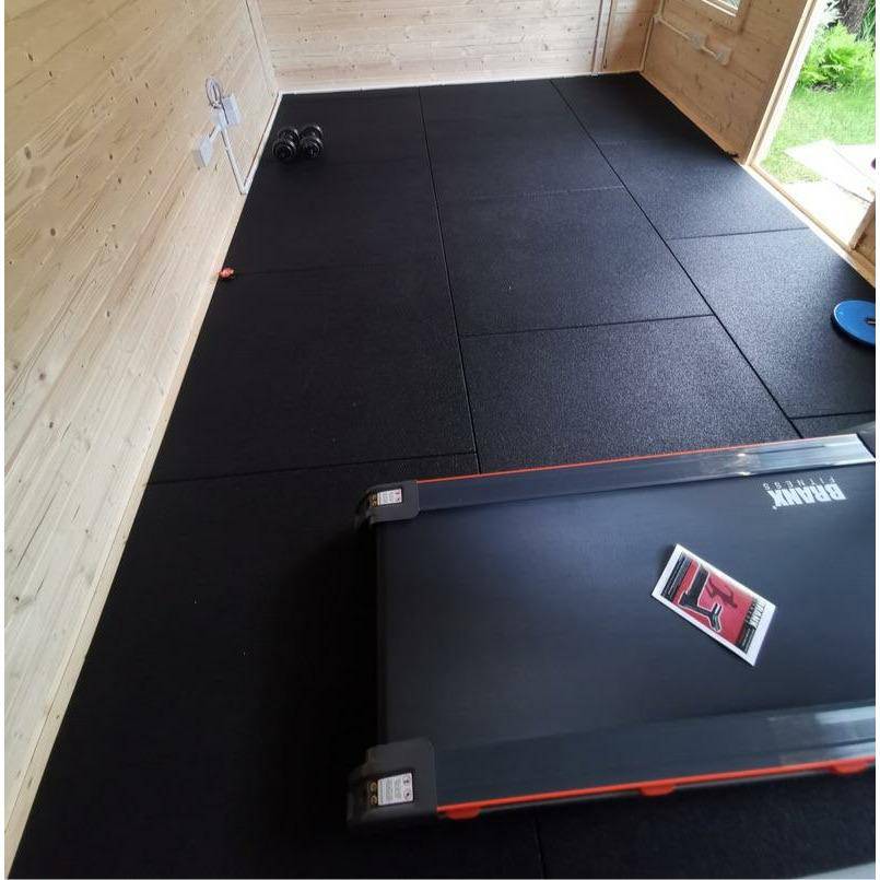 Sprung CrossFit Heavy Duty Gym Flooring Tile - 30mm - GymFloors