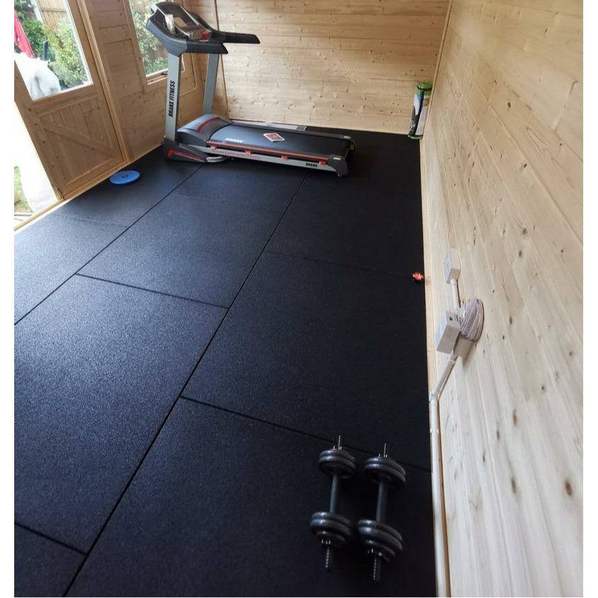 Sprung CrossFit Heavy Duty Gym Flooring Tile - 30mm - GymFloors