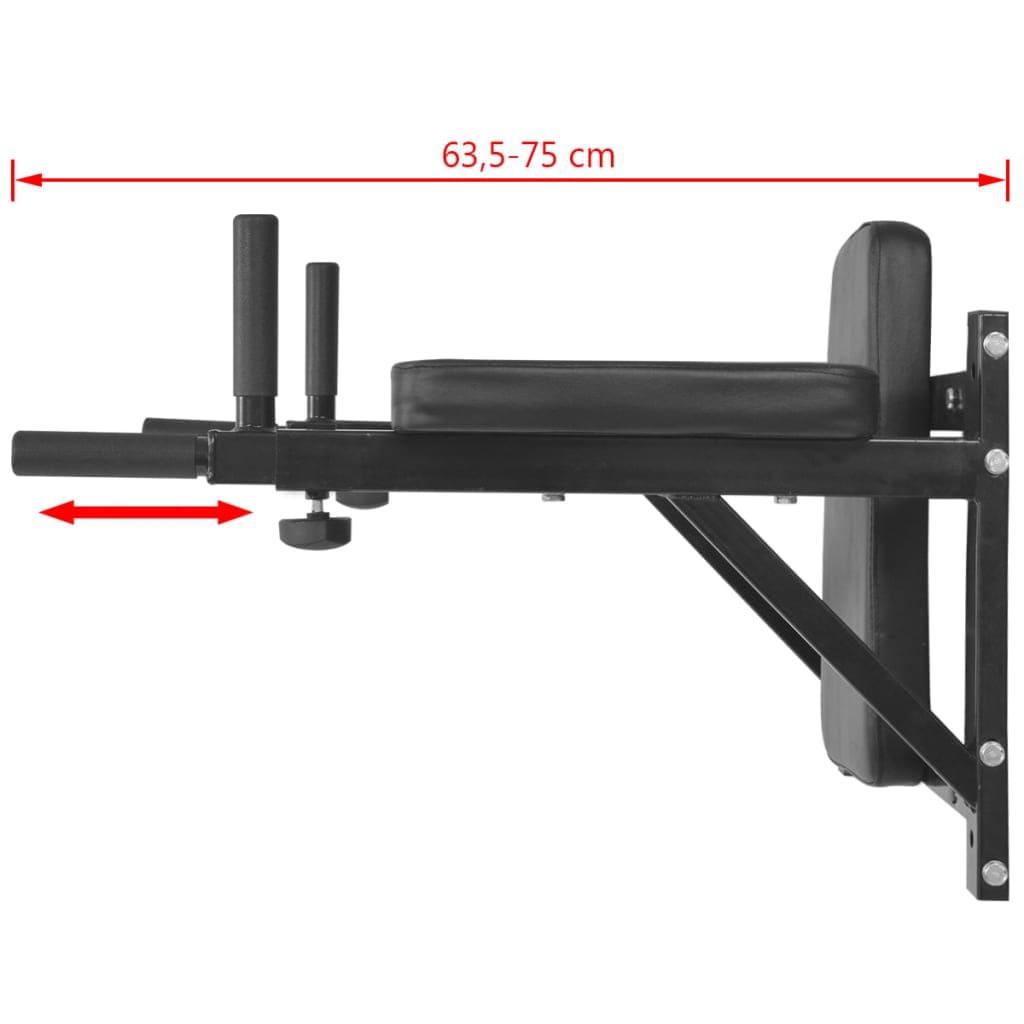 Wall-mounted Dip bars Gym Equipment SuperStrong Fitness   