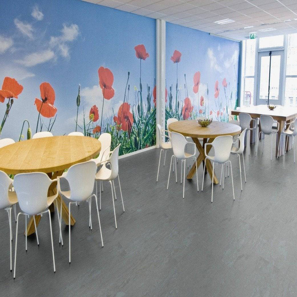 Sprung High Traffic Rubber Flooring Tiles - 3.5mm - GymFloors