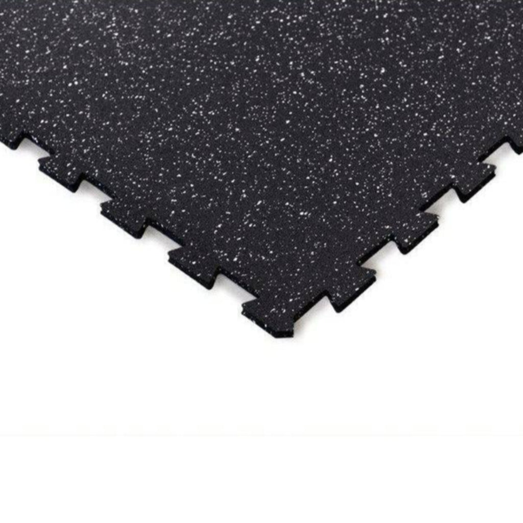 Fleckz Puzzle Interlocking Gym Flooring Jigsaw Tiles - 600 mm x 600 mm - Sprung Gym Flooring