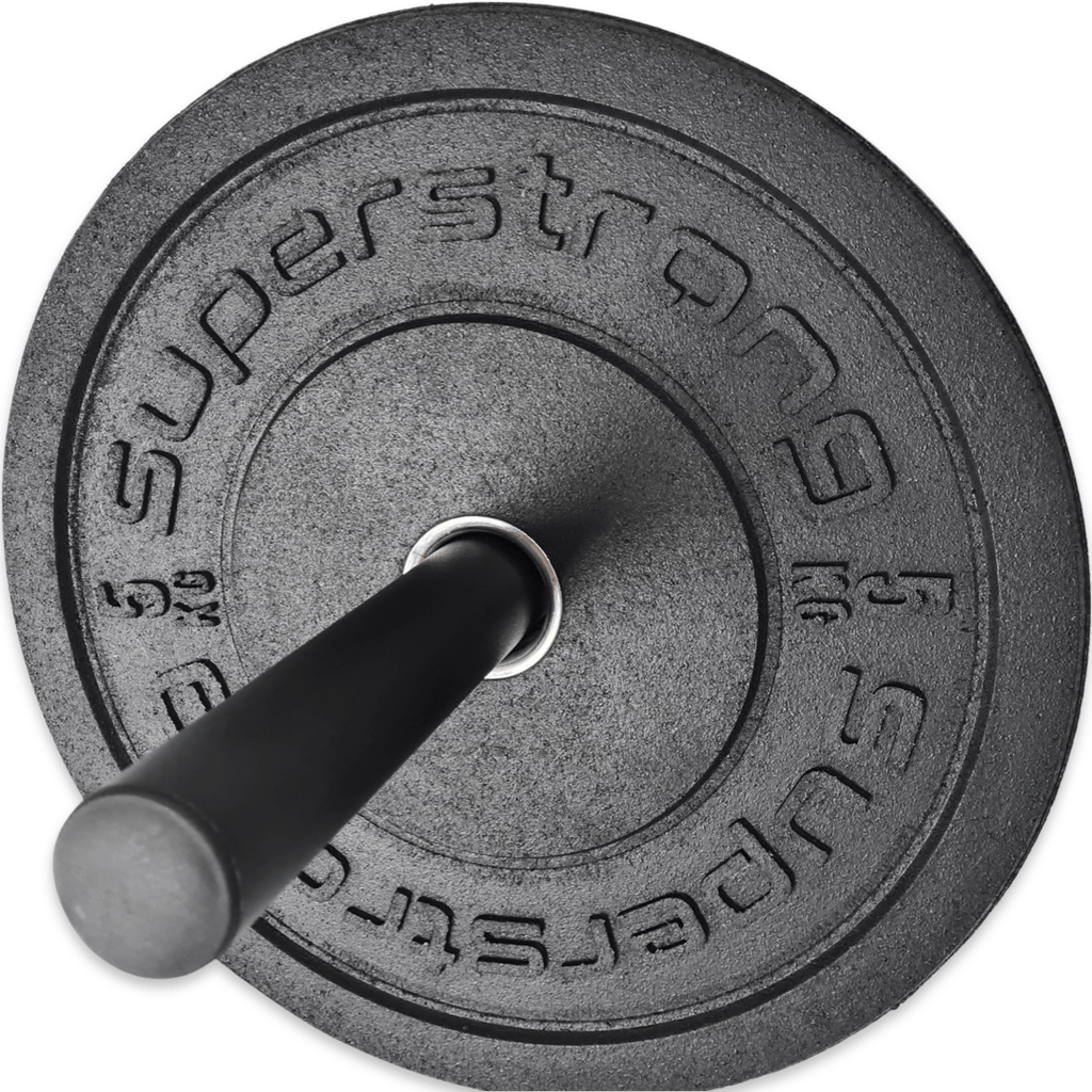 Wall Mounted Weight and Bumper Plate Storage Horn - GymFloors