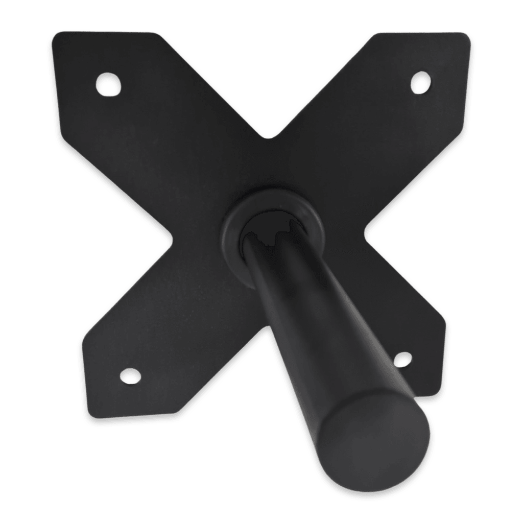 Wall Mounted Weight and Bumper Plate Storage Horn - GymFloors